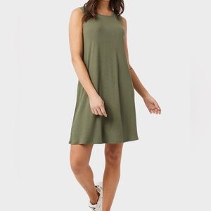 Army Green Swing Dress [Forever 21]